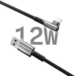 Right Angle Lightning to USB-A Cable - 1M