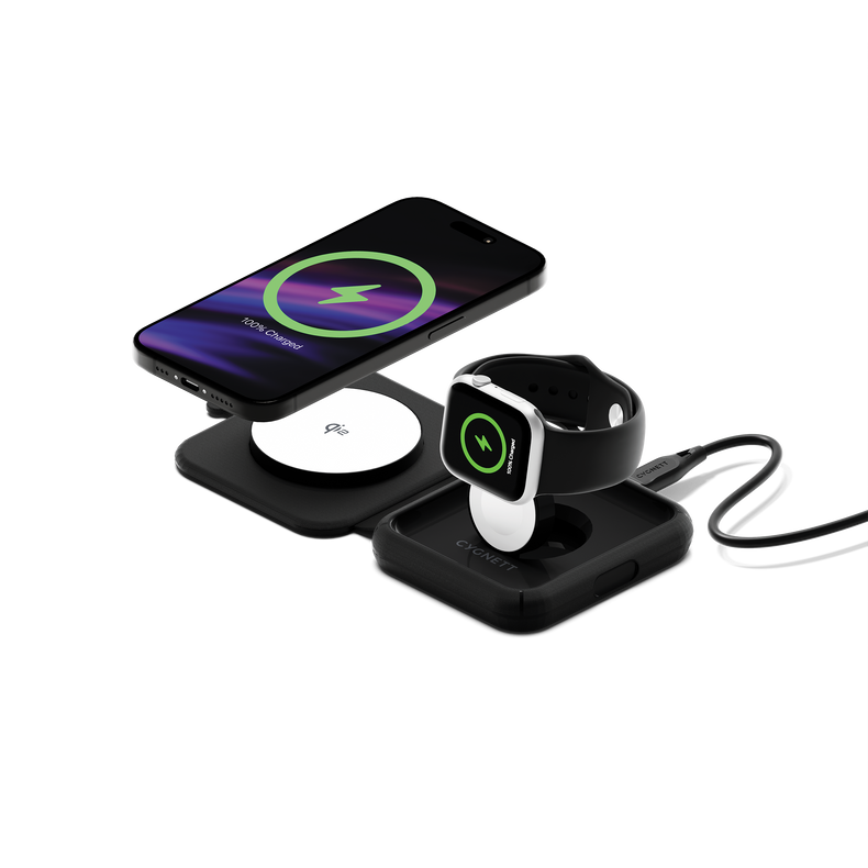 MagTravel Qi2.0 2-in-1 Wireless Charger