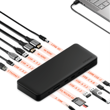 13-in-1 USB-C Docking Station (Dual HDMI / USB 4.0)