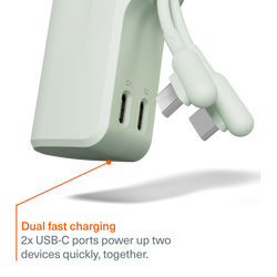 Power Bank 5K + USB-C Cable Combo