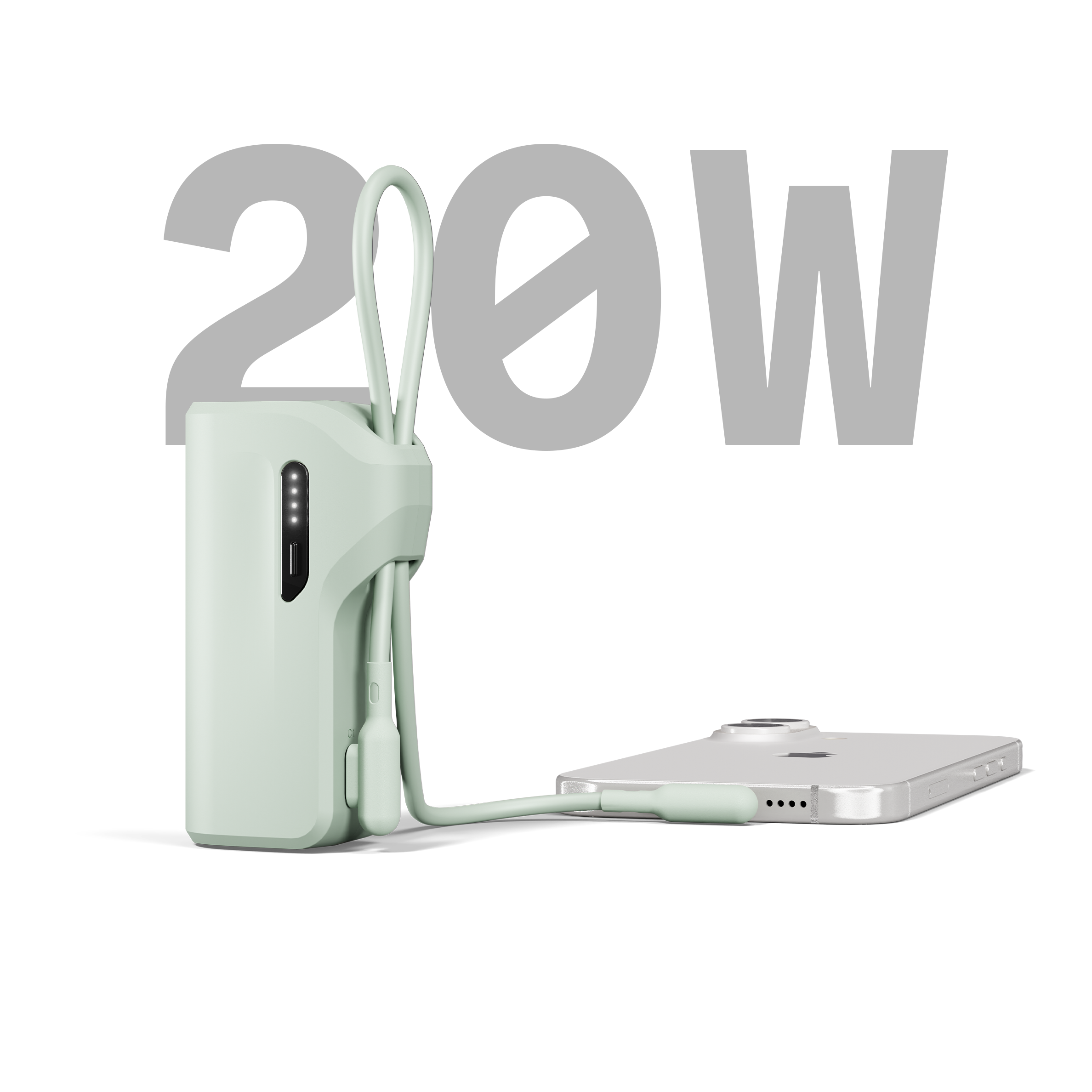 Power Bank 5K + USB-C Cable Combo