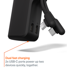 Power Bank 5K + USB-C Cable Combo