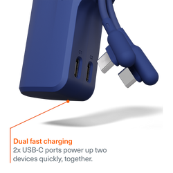 Power Bank 5K + USB-C Cable Combo