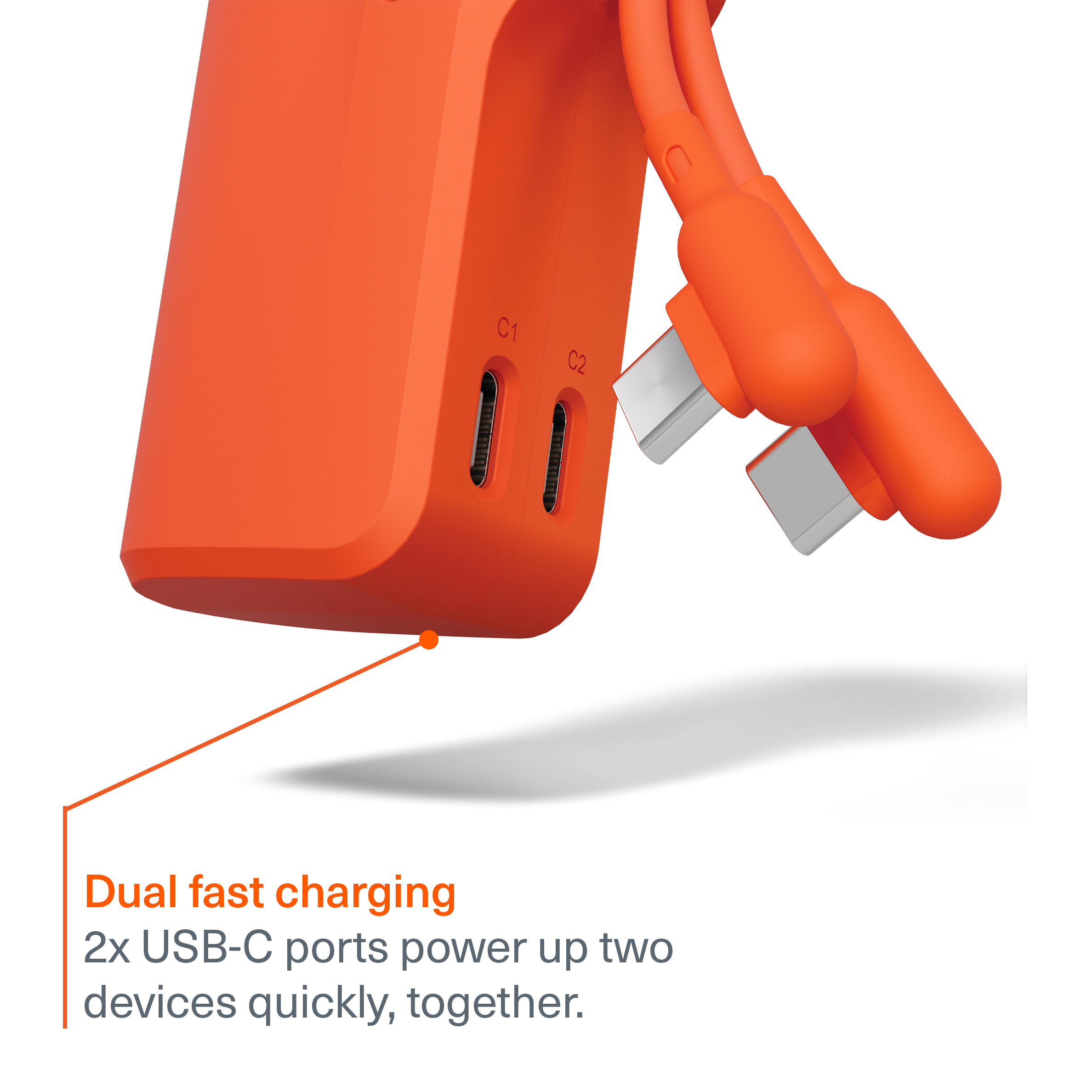 Power Bank 5K + USB-C Cable Combo