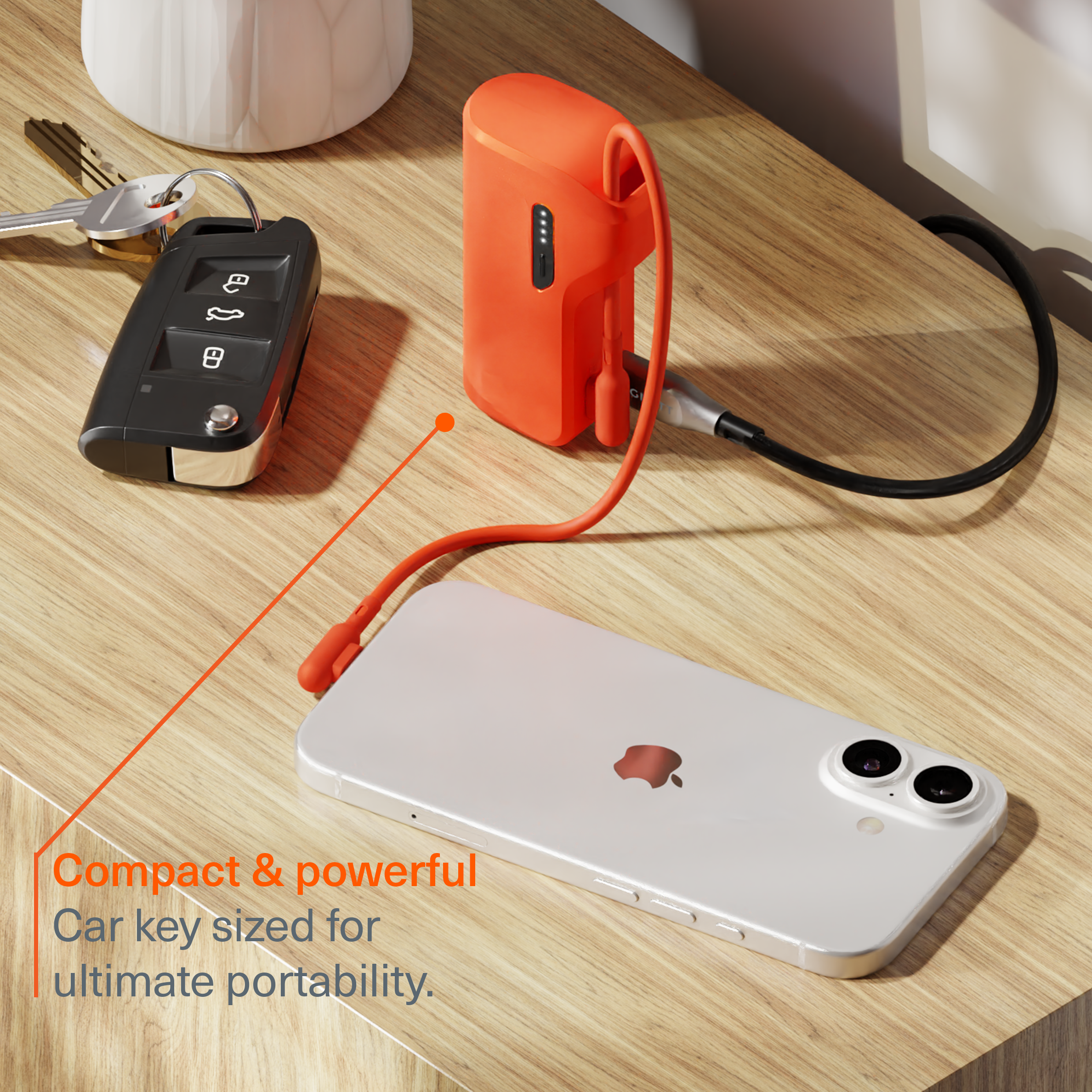 Power Bank 5K + USB-C Cable Combo