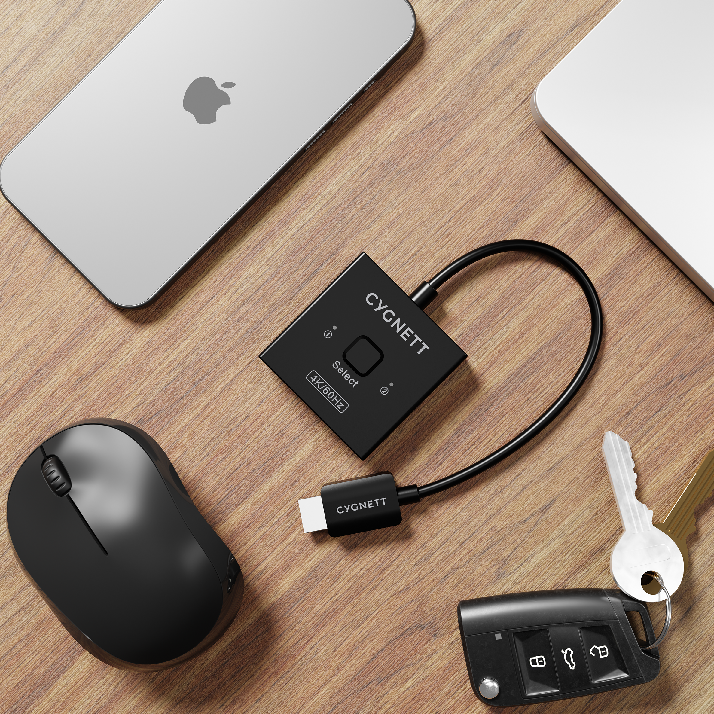 2-in-1 Bi-Directional Dual HDMI Switcher