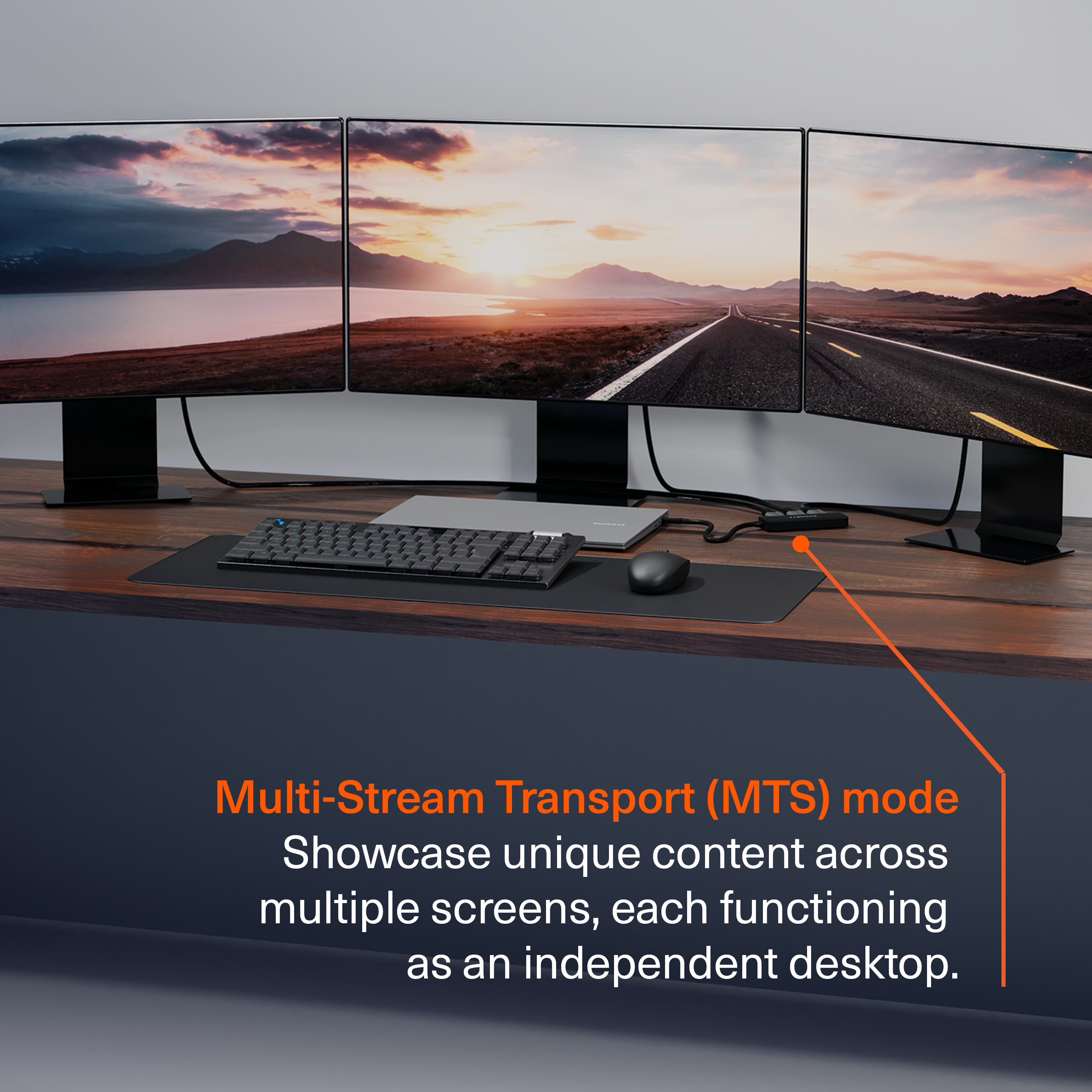 3-in-1 USB-C Hub (Triple HDMI)