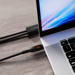 USB-C to Dual USB-C Split LED Cable 140W