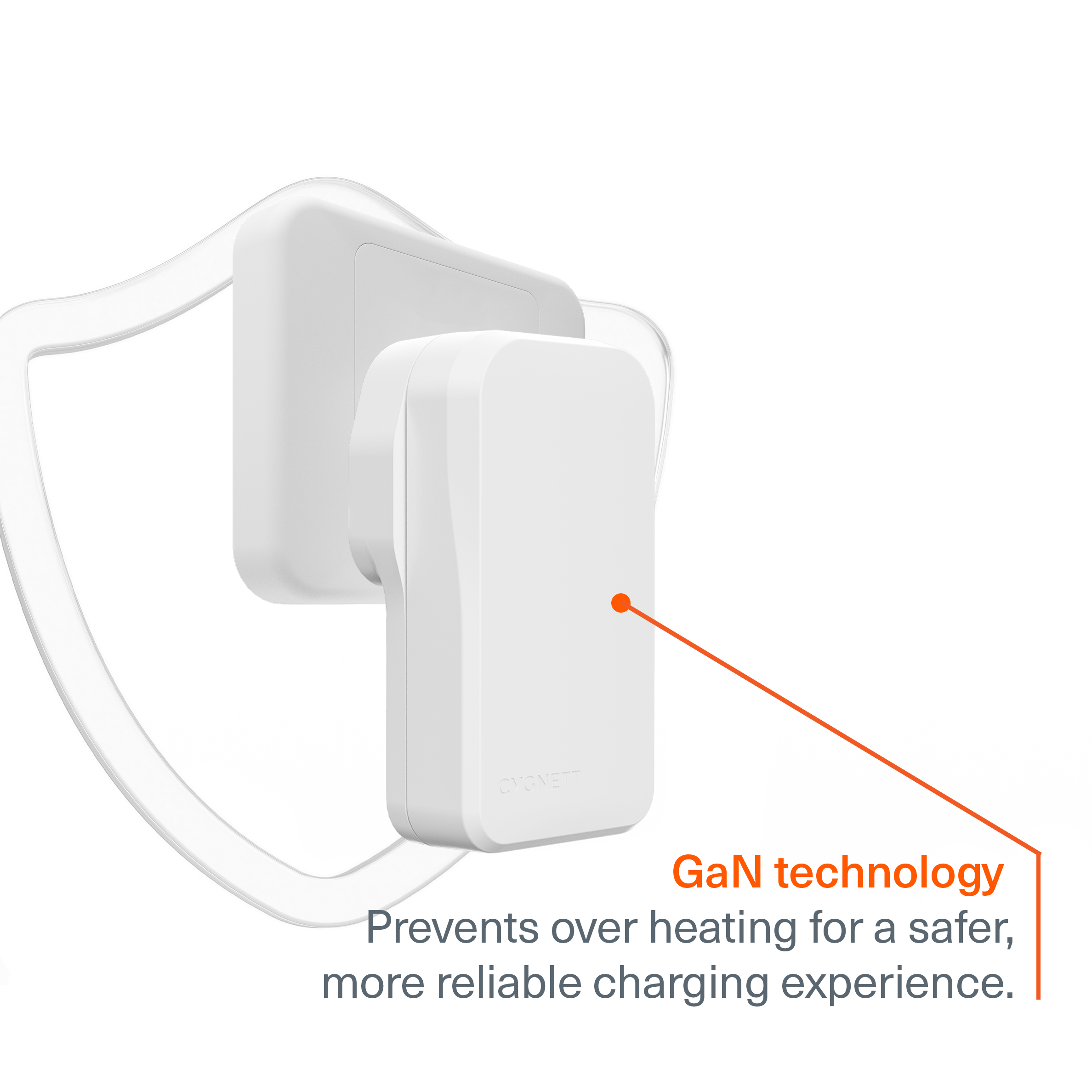 Dual USB-C GaN Slim Wall Charger 45W