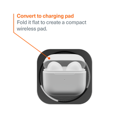 3-in-1 Foldable Wireless Charger with Retractable Cable