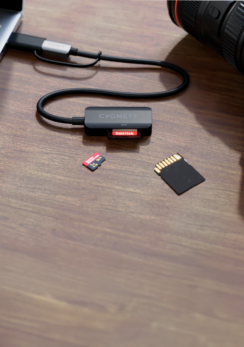 USB-C to SD & Micro SD Adapter