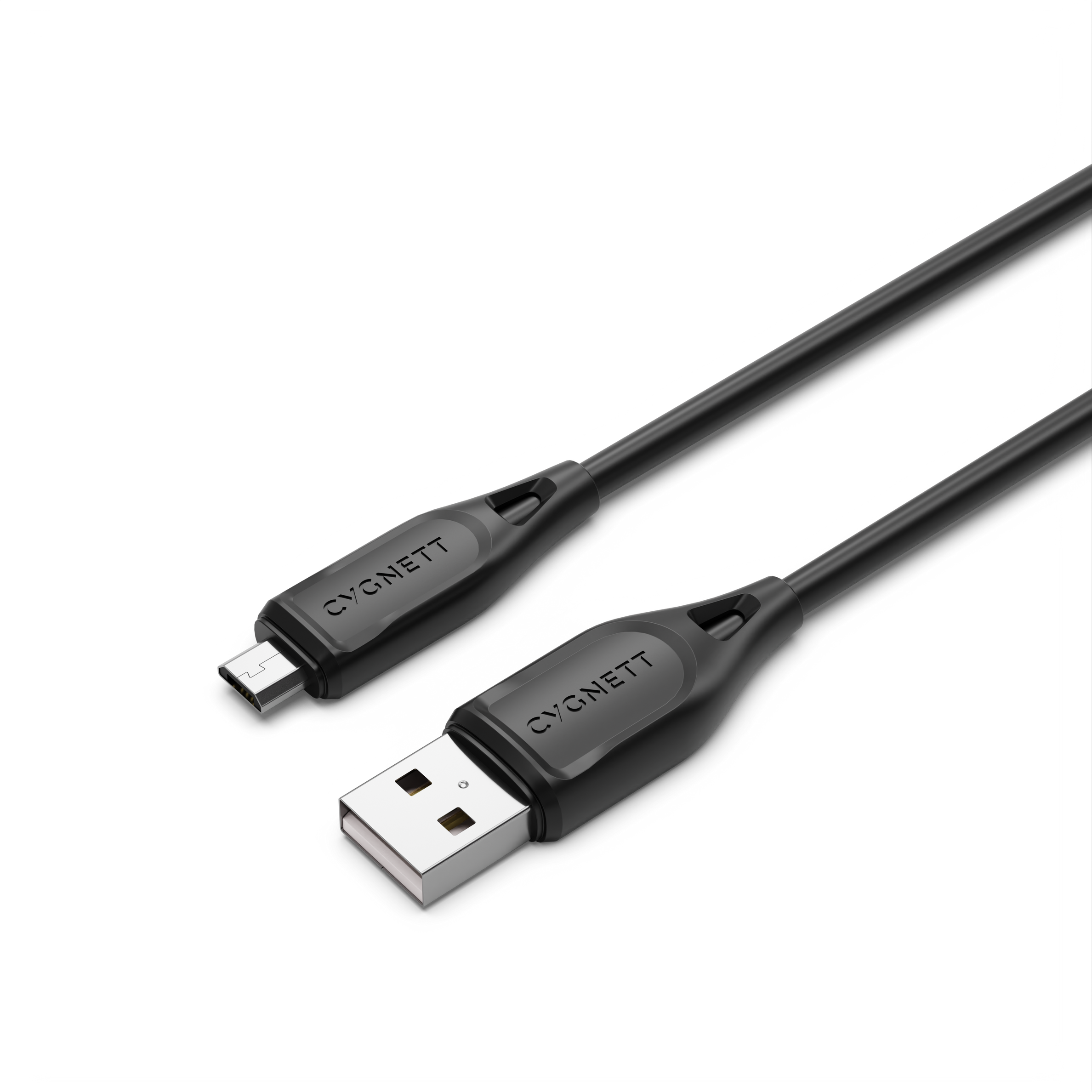 Micro USB to USB-A Cable 1M - Black - Cygnett (AU)