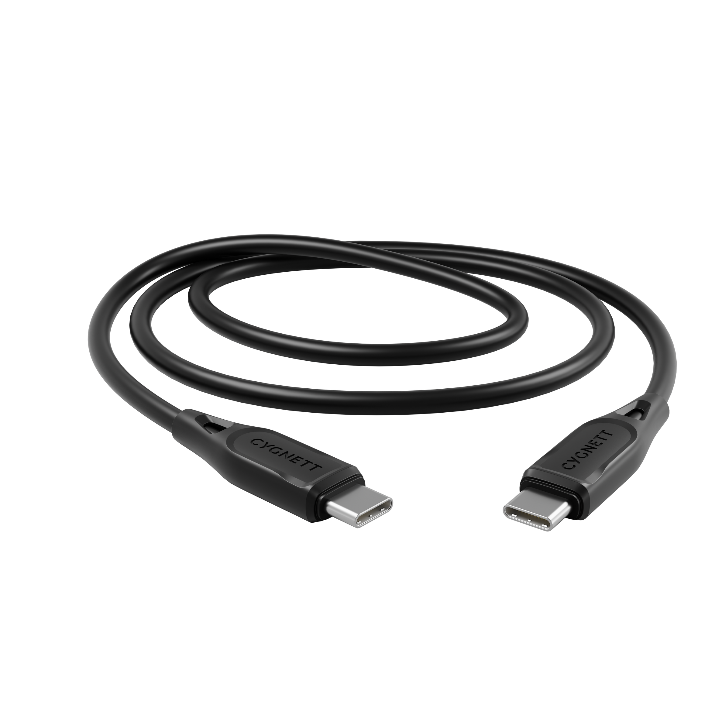 USB-C to USB-C (2.0) Cable 2M - Black - Cygnett (AU)