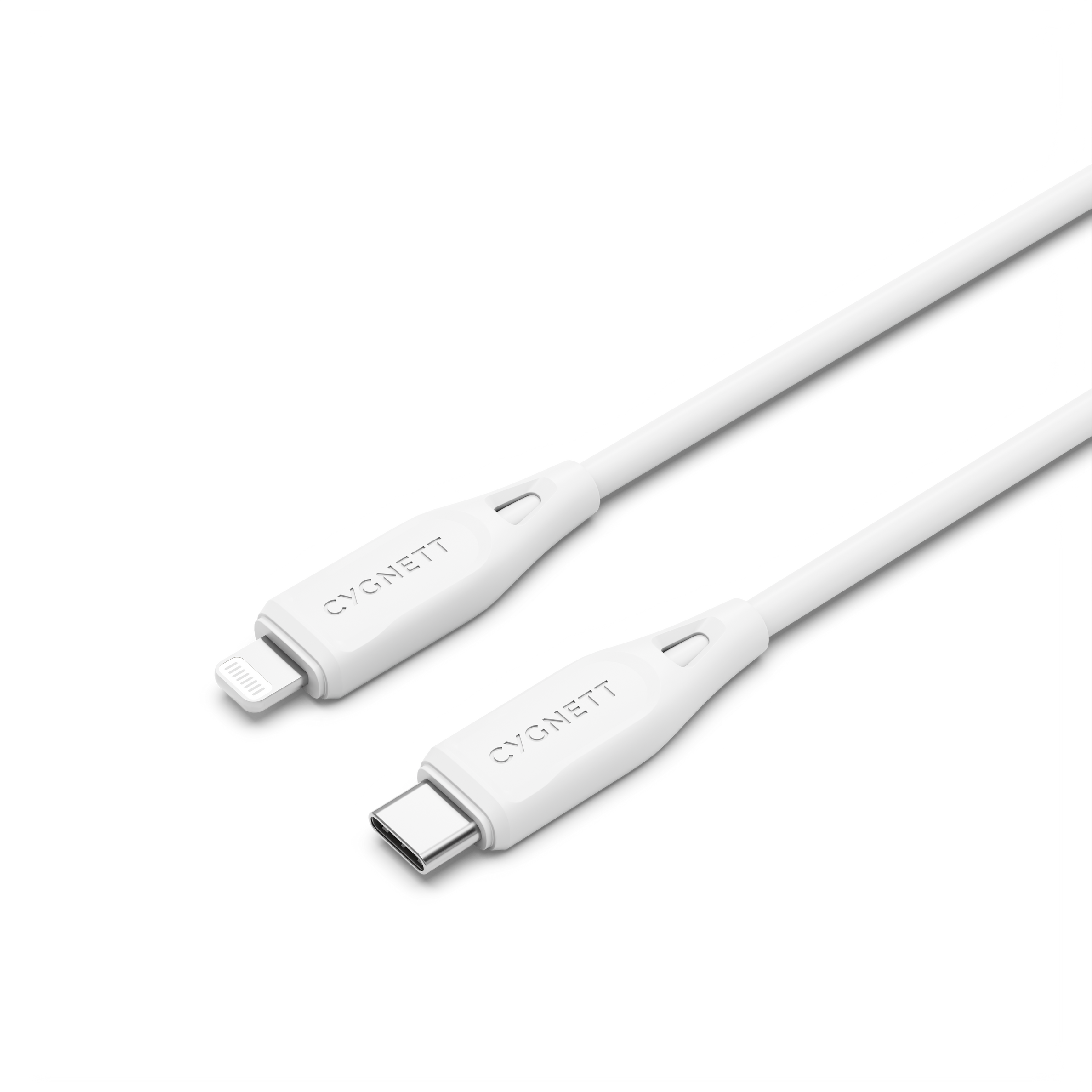 Lightning to USB-C Cable 1M - White - Cygnett (AU)