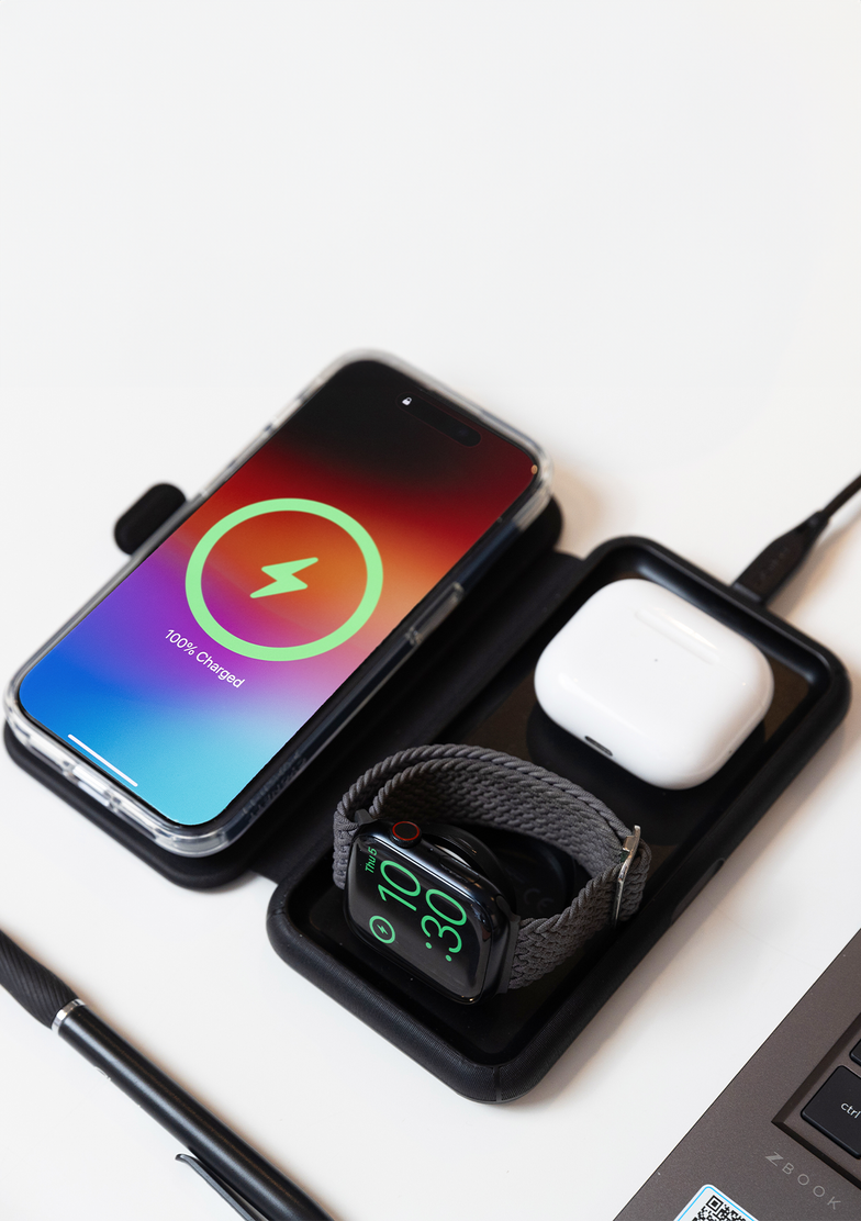 MagTravel Qi2.0 3-in-1 Wireless Charger