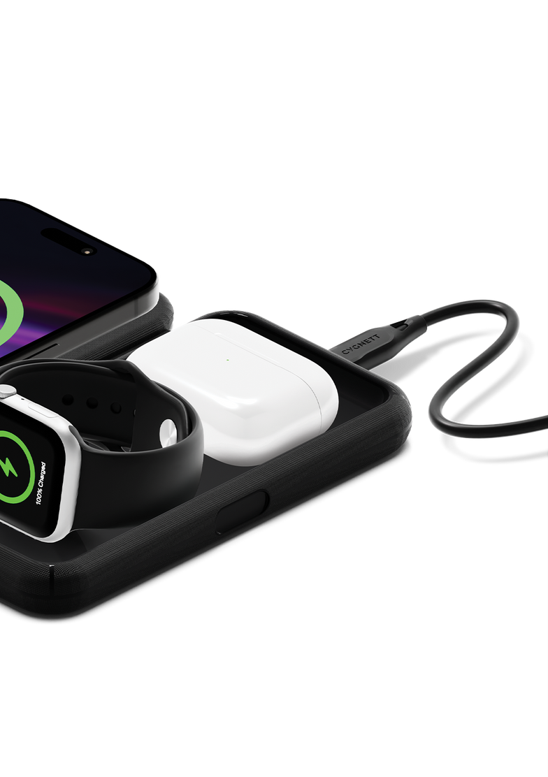 MagTravel Qi2.0 3-in-1 Wireless Charger