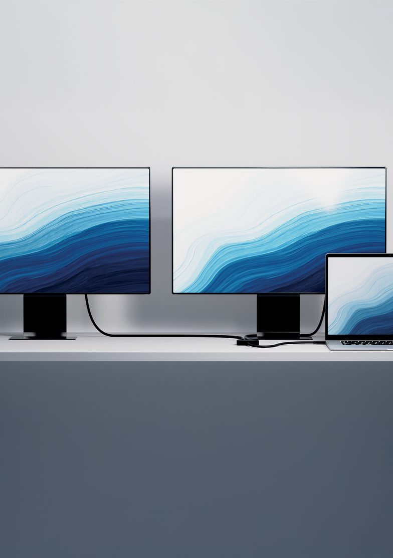 2-in-1 USB-C Hub (Dual HDMI)