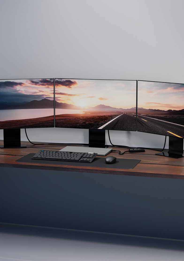 3-in-1 USB-C Hub (Triple HDMI)