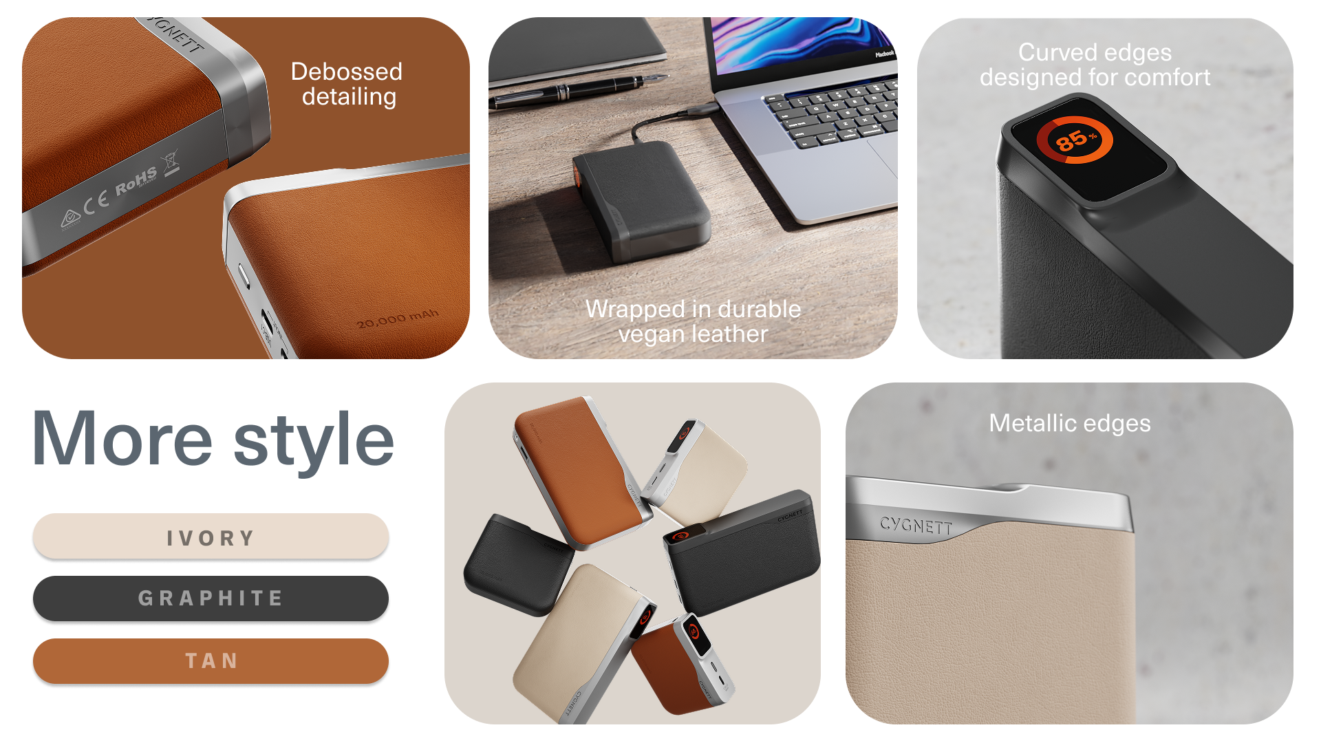 More style - Desktop view