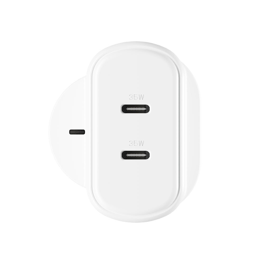 35W Dual USB-C Wall Charger