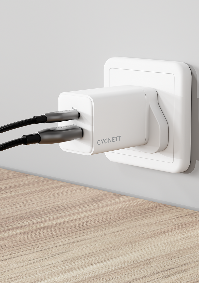 Dual Port Wall Charger 65W