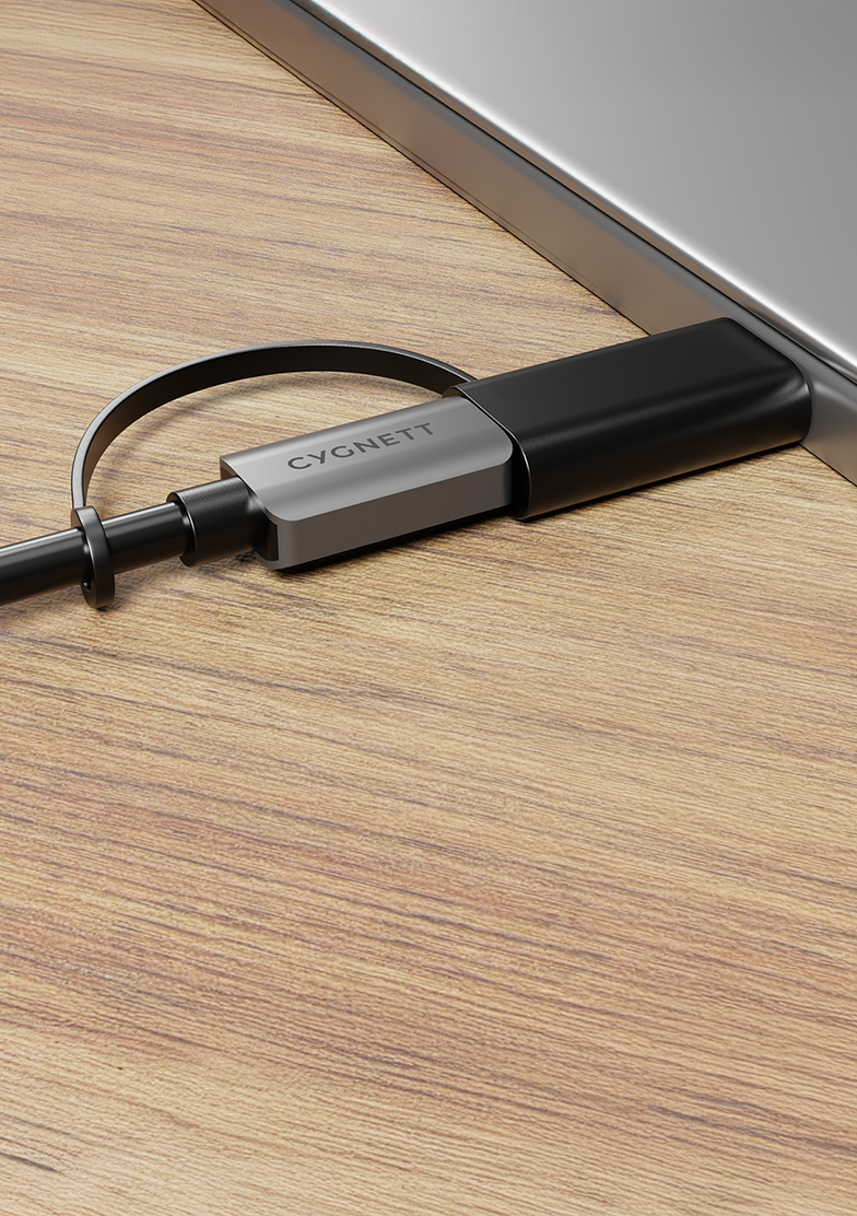 4-in-1 USB-C to USB-C & USB-A Hub