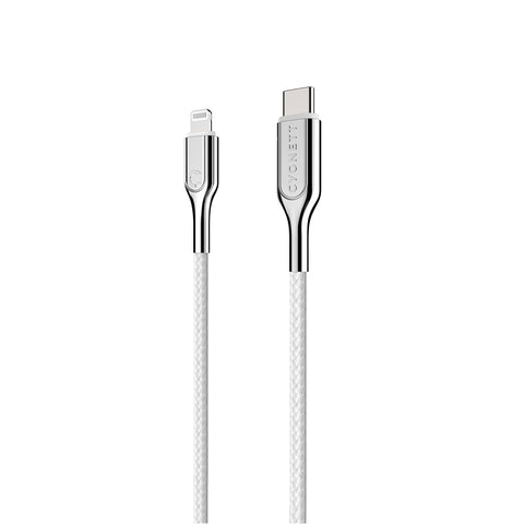 Lightning to USB-C Cable - White 10cm