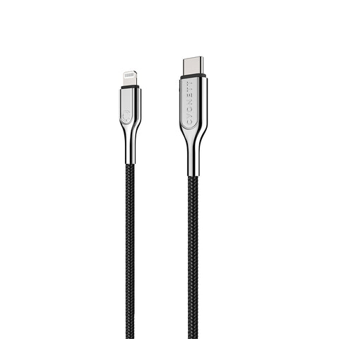 Lightning to USB-C Cable - Black 1m