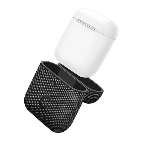 AirPods 1 and 2 Protective Case - Grey/Black