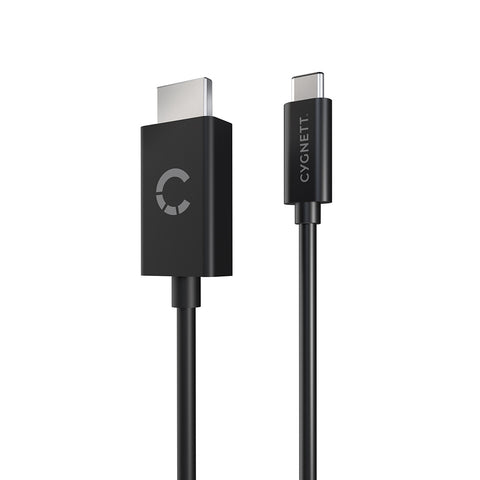 Unite USB-C to HDMI Cable 4K/60hz 1.8m - Black