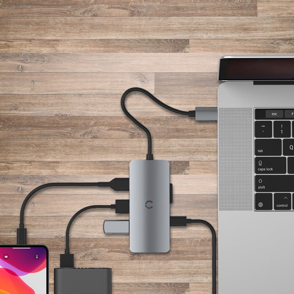 6-in-1 USB-C Hub