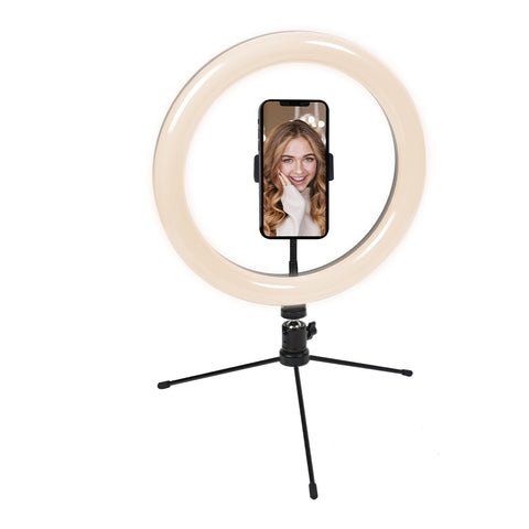 10" Ring Light with Desktop Tripod & Bluetooth Remote - Cygnett (AU)