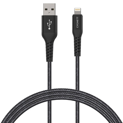 Lightning to USB-A Cable - Black 1m