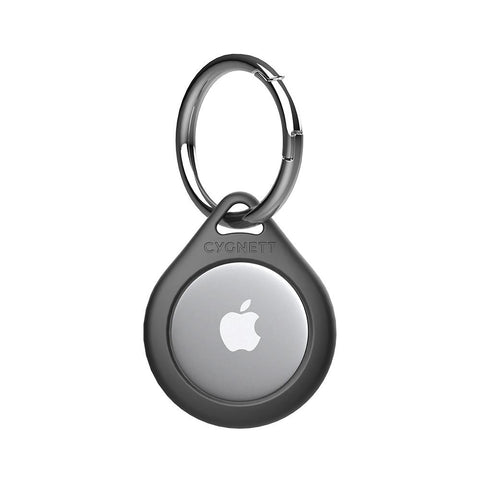 Silicone AirTag Case - Black - Cygnett (AU)