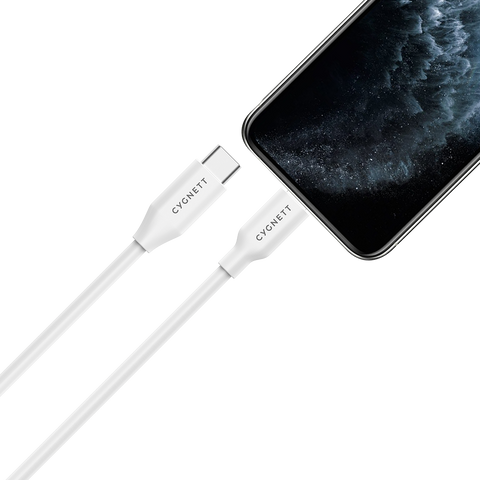 Lightning to USB-C Cable 2M White