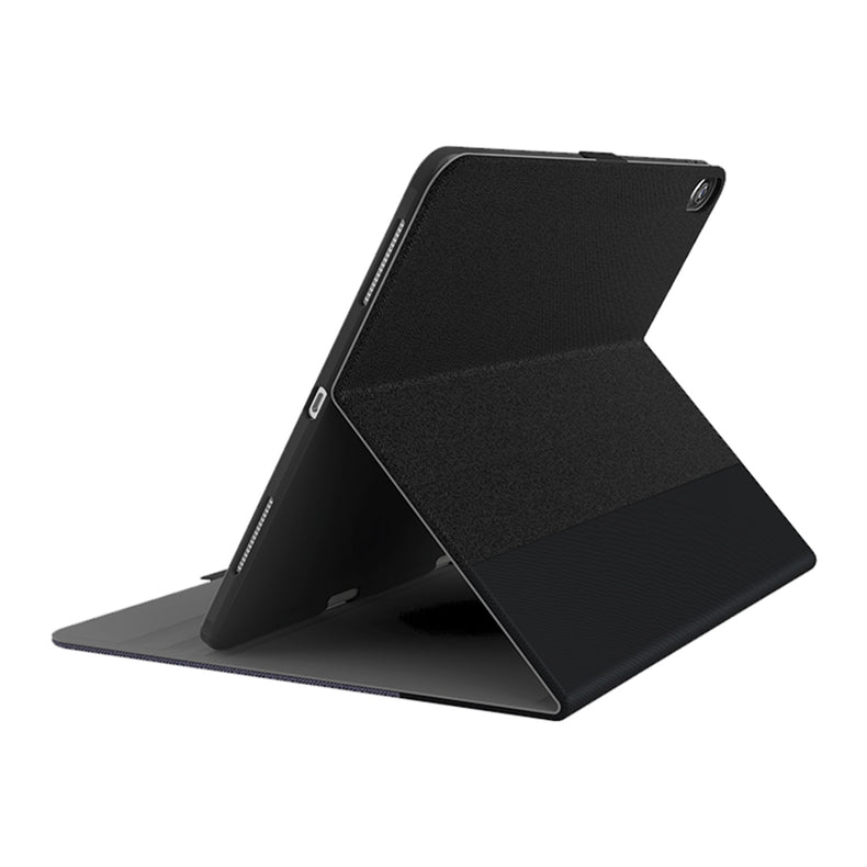 iPad 10.9 & 11 (2021/2020/2018) Case with Apple pencil holder - Grey/ Black