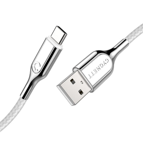 USB-C to USB-A Cable (USB 2.0) Cable - White 2m