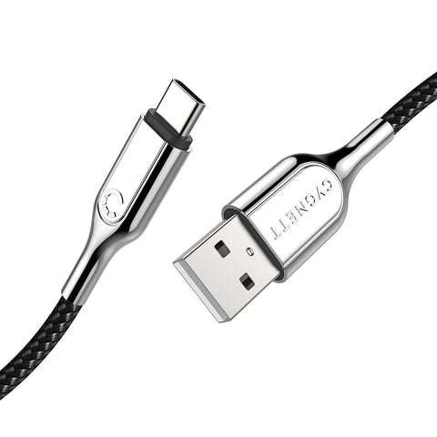 USB-C to USB-A Cable (USB 2.0) Cable - Black 1m