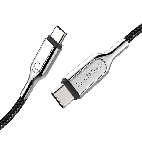 USB-C to USB-C Cable (USB 2.0) Cable - Black 1m